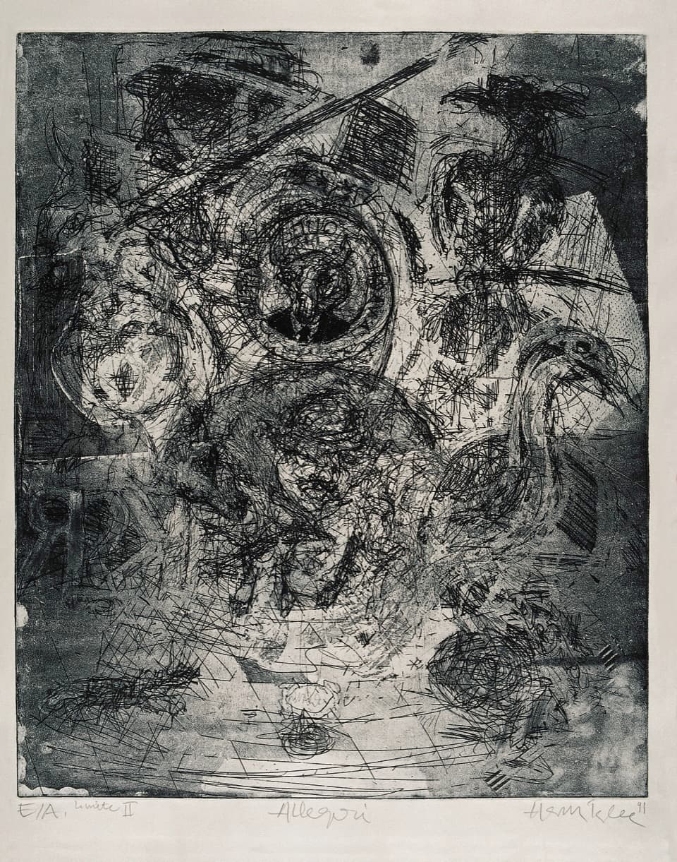 Alegori – Metal Gravür (Aquaitint), 1993