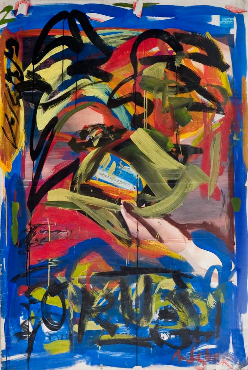 Card Express – Afiş Üzerine Akrlik, 1990