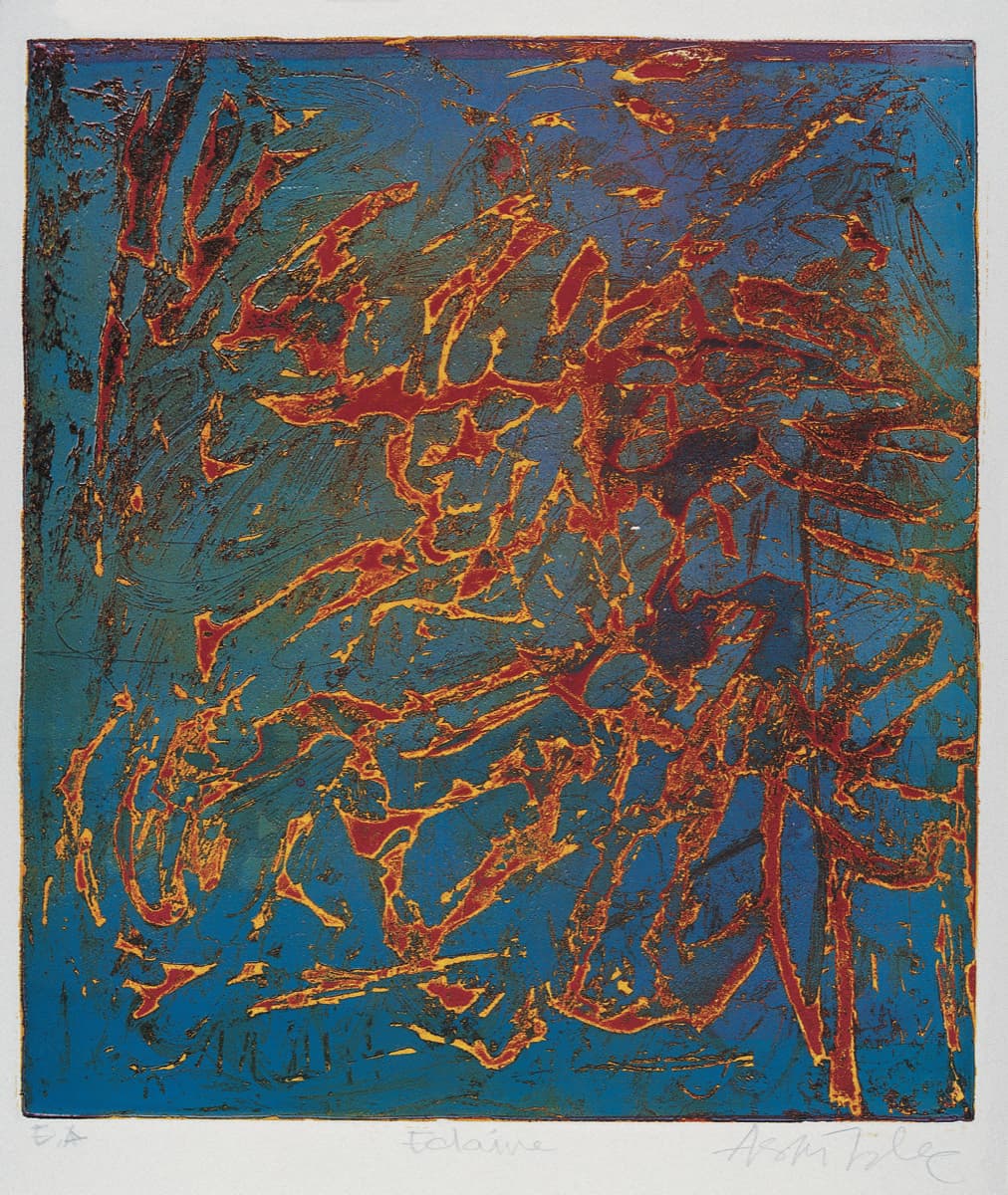 Claire – Renkli Metal Gravür, 1990