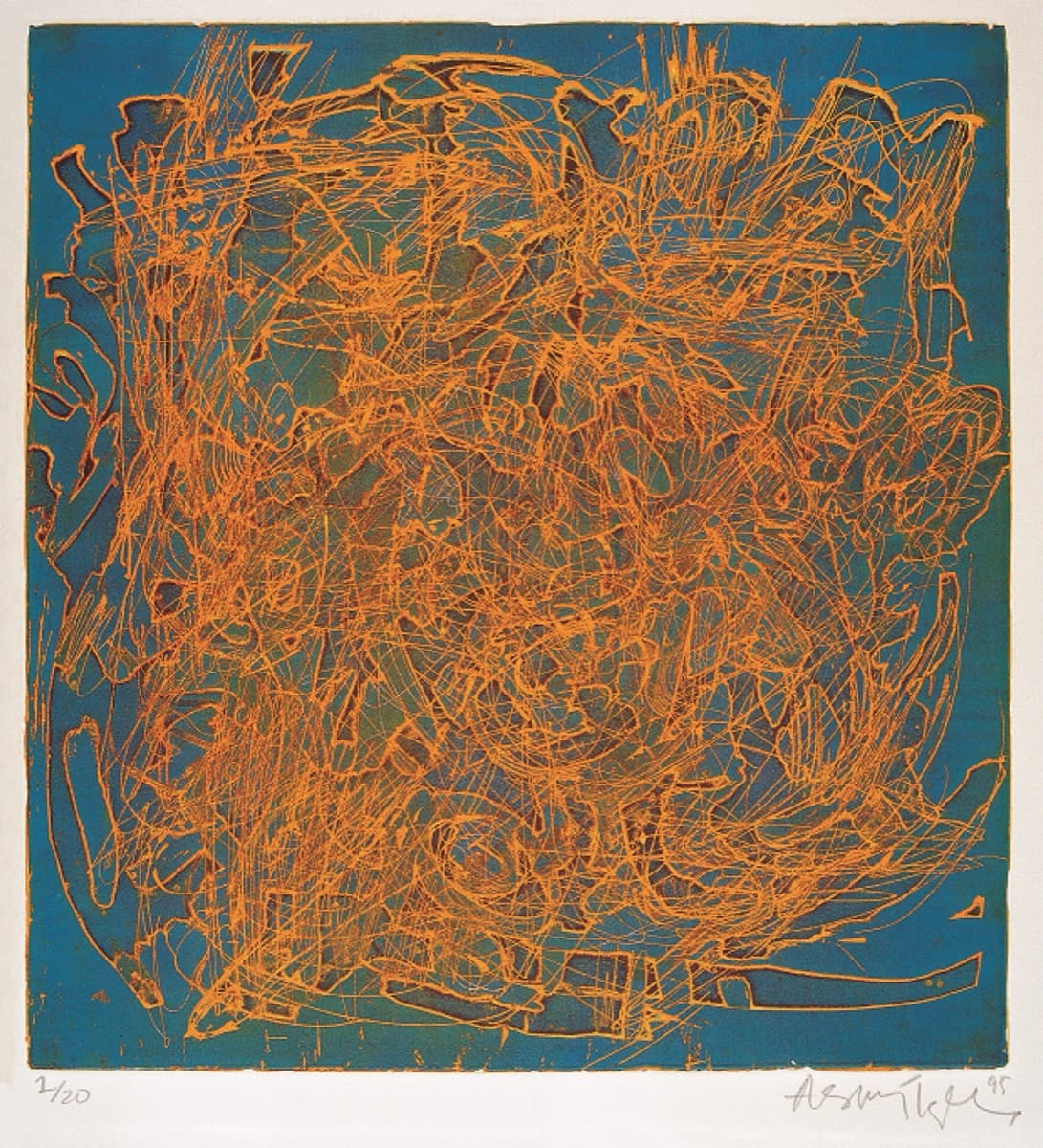 Gizil Evren – Renkli Metal Gravür, 1995