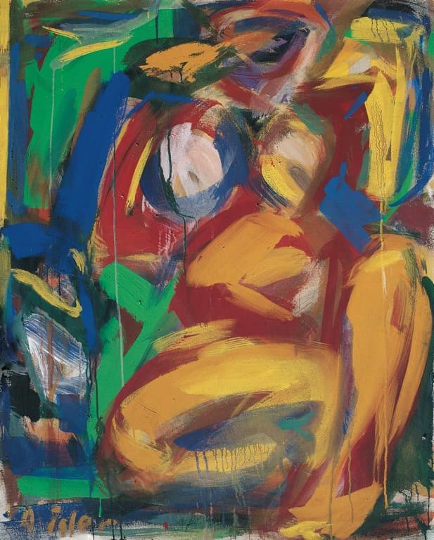 Çıplak – Tuval Üzerine Akrilik, 1990