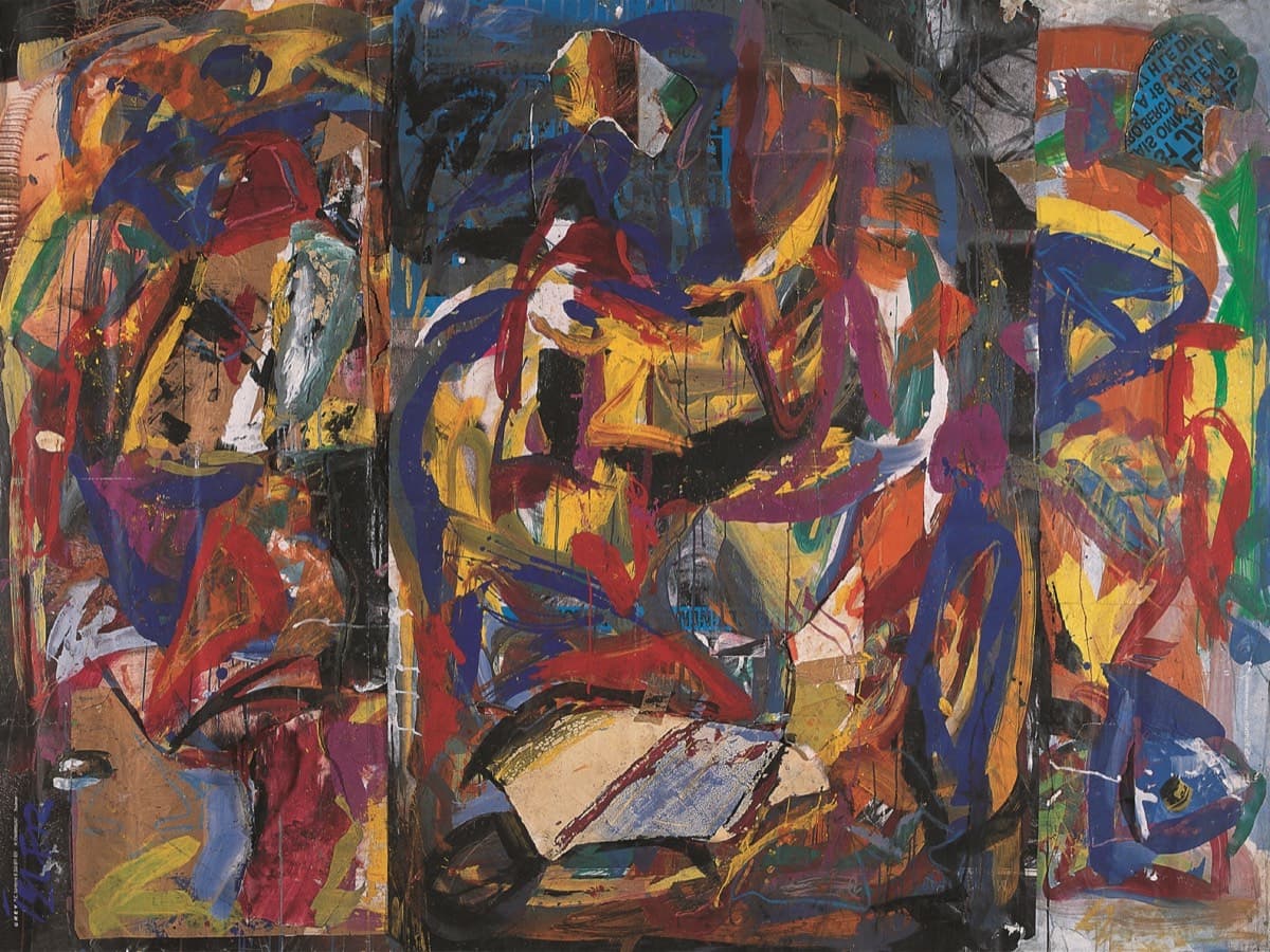 Afişlerin Afişi – Afiş Üzerine Akrilik, 1990