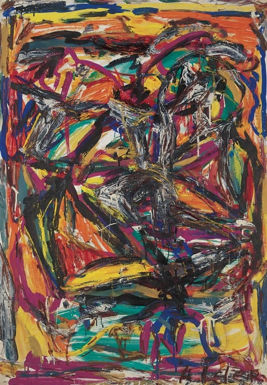 Altındağ – Karton Üzerine Yağlıboya ve Akrilik, 1990