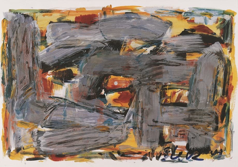 Anıt Tanrılar – Kağıt Üzerine Akrilik, 2000