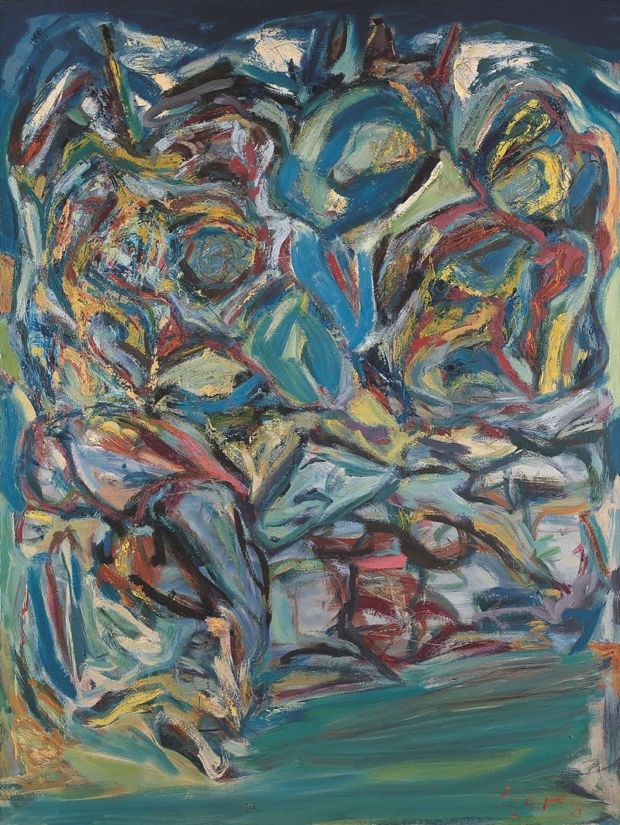 Antar'ın Yükselişi – Tuval Üzerine Yağlıboya, 1985