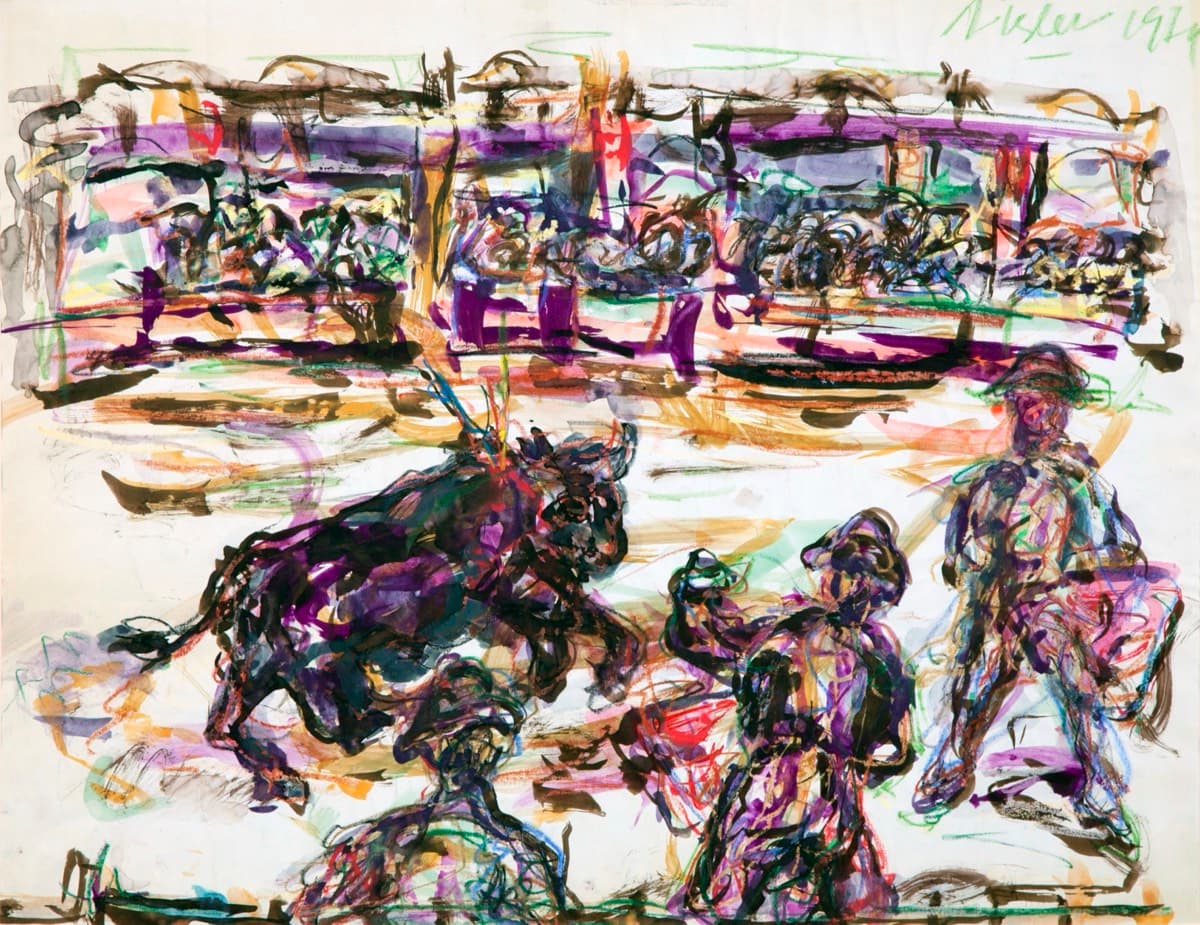 Arena – Kağıt Üzerine Karışık Teknik, 1974