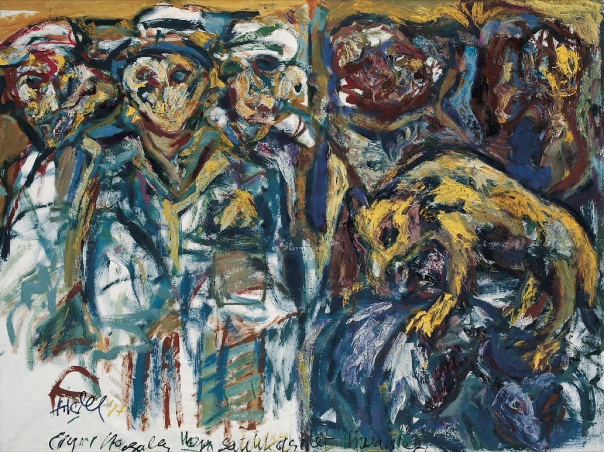 Ayrı Masalar – Tuval Üzerine Yağlıboya, 1987