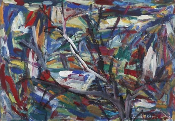 Bahar Dalları – Tuval Üzerine Yağlıboya, 2000