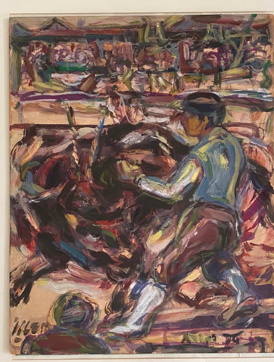 Boğa ve Toredor – Mukavva Üzerine Karışık Teknik, 1974