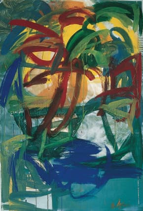 Cennet Bahçesi – Afiş üzerine Akrilik, 1990