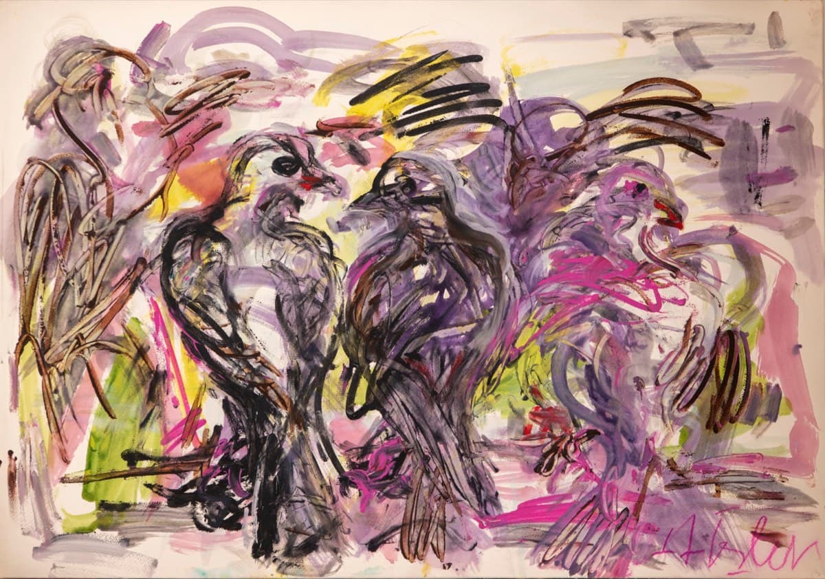 Il Faut Savoir – Karton Üzerine Akrilik Tuvale Marufle, 2006