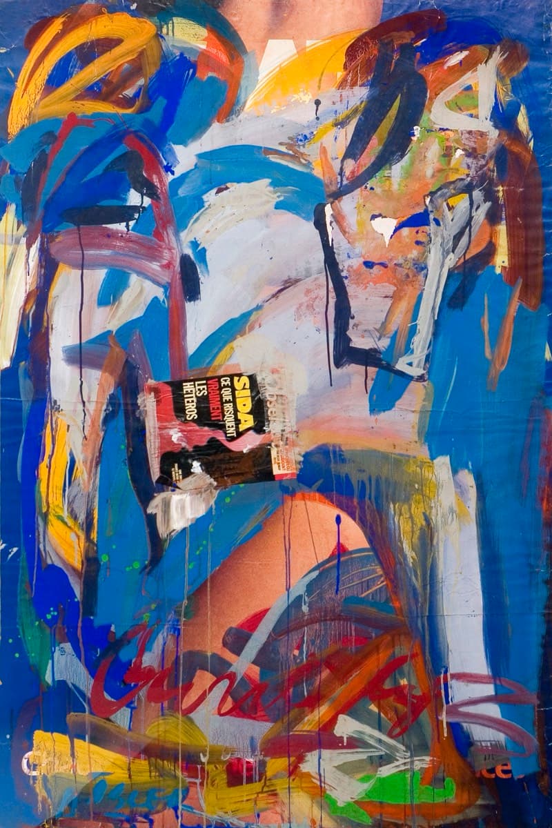 Kolaj Güzeli – Afiş Üzerine Akrilik, 1990