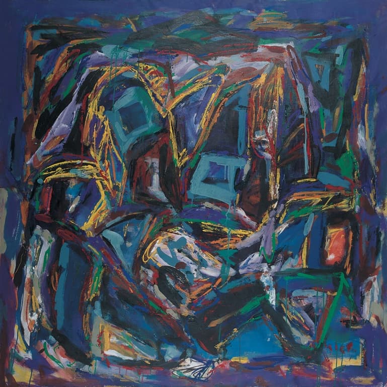 Kudra – Tuval Üzerine Akrilik, 1996