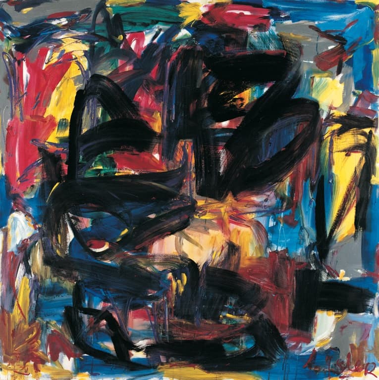 Orman – Tuval Üzerine Akrilik, 1998