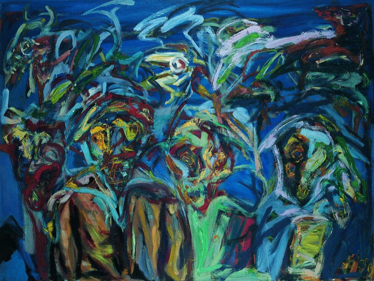 Parade – Tuval Üzerine Yağlıboya, 1985