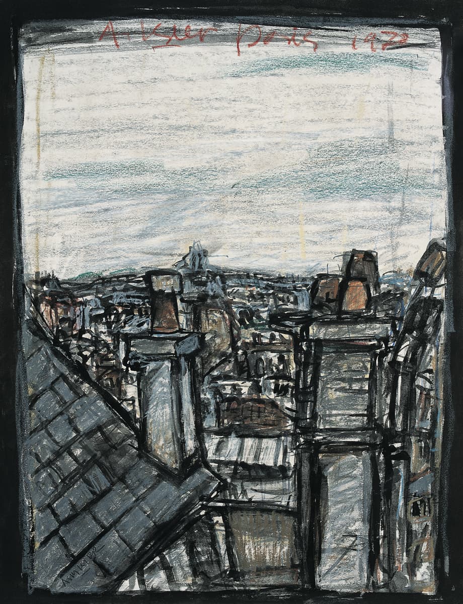 Paris Damları – Kağıt üzerine Pastel, 1972