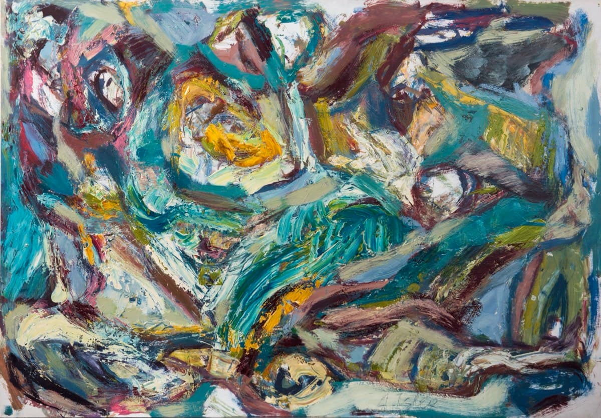 Pastoral – Karton Üzerine Yağlıboya, 1987