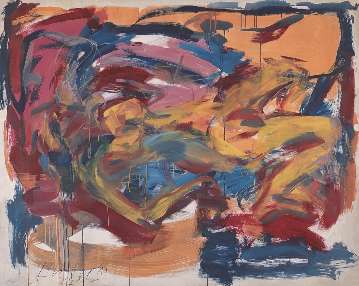 Pembe Oda – Karton Üzerine Akrilik Duralite Marufle Tuval, 1989