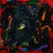 Soyut Kompozisyon – Tuval Üzerine Akrilik, 2006