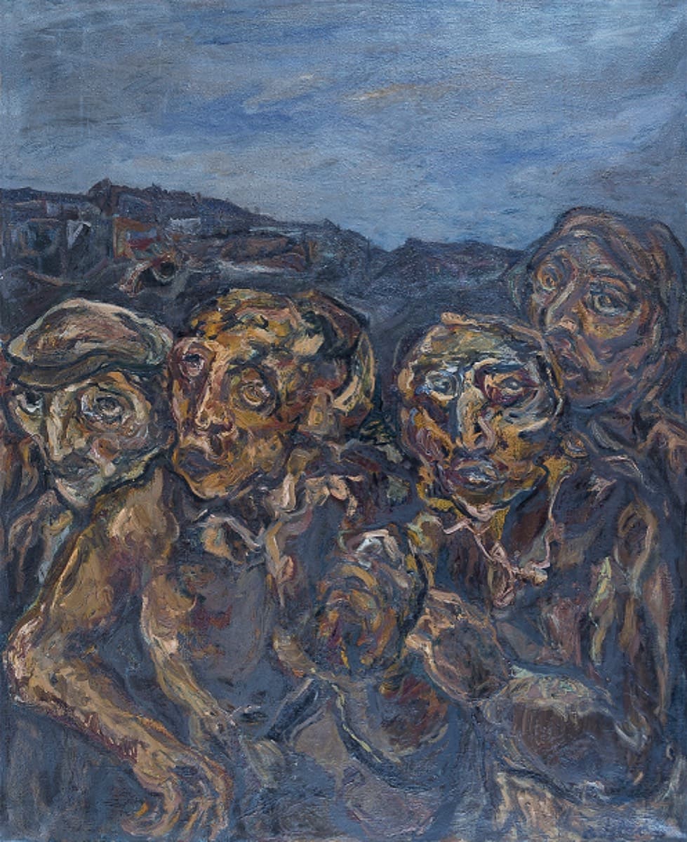 Varoşlarda II – Tuval Üzerine Yağlıboya, 1972